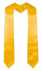 gold graduation sash