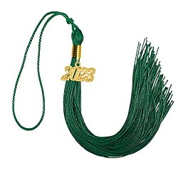 green tassel graduation