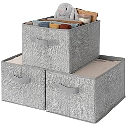 gray storage basket