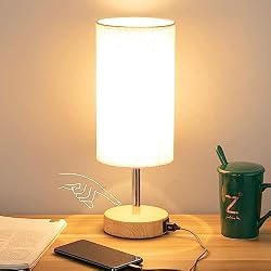 bedside lamp with usb