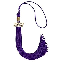 purple graduation tassel
