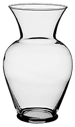 simple clear vase