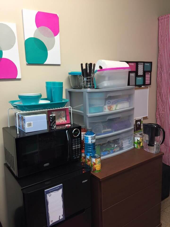 dorm kitchen essentials list