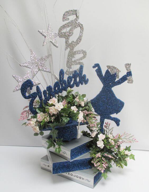 diy graduation centerpieces