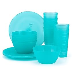 plastic dinnerware set