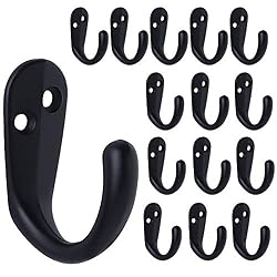 black entryway hooks