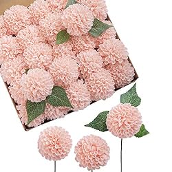 fake pink flowers