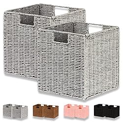 wicker storage baskets