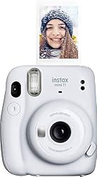 white polaroid camera