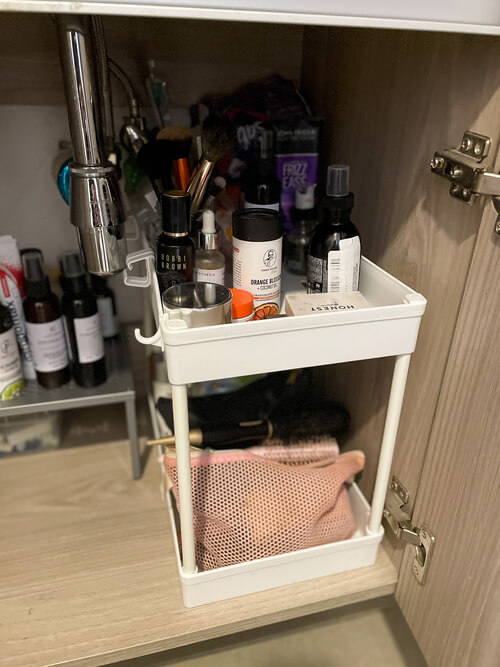 narrow bathroom cabinet