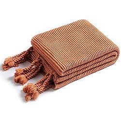 orange throw