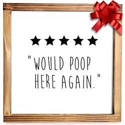 cute bathroom sign