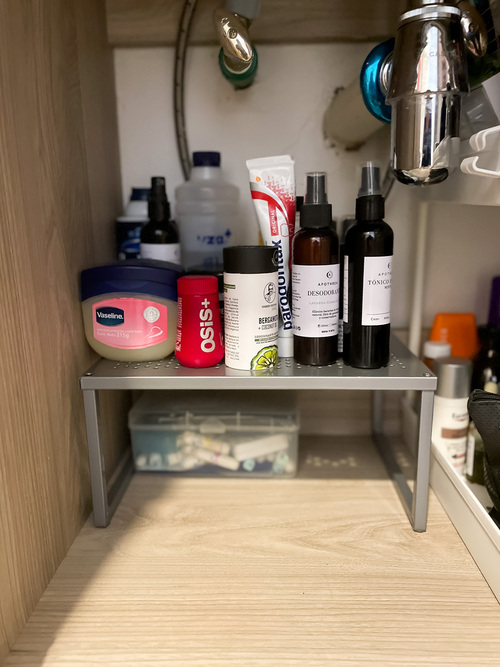 bathroom under sink organizer