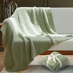 sage green throw