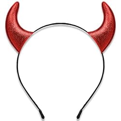 devil horns headband