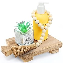 wood tray stand