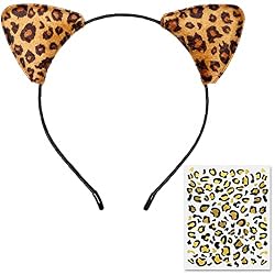 leopard headband