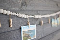 bead garland photo pins