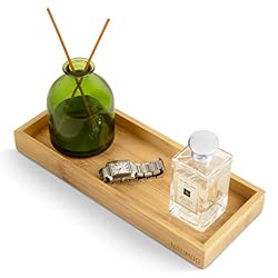 bamboo vanity tray