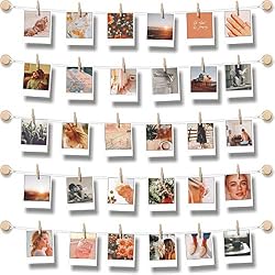 hanging photo display