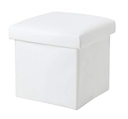 square white storage ottoman