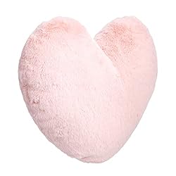 pink heart pillow