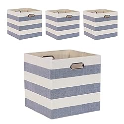 stripe storage bins