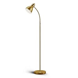 gold floor lamp