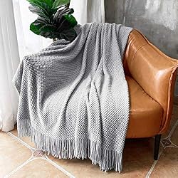 gray throw