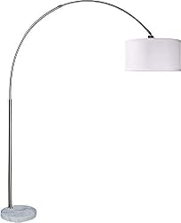 curved white lamp