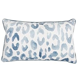 blue cheetah pillows
