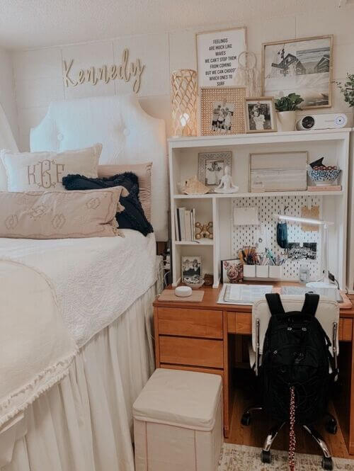 dorm room girly