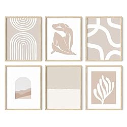 neutral gallery wall posters