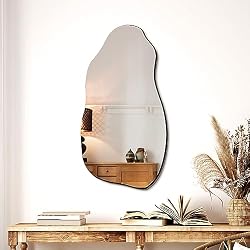 wavy shaped mirror