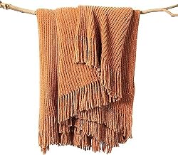 orange throw