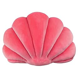 pink shell pillow