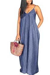 maxi denim dress