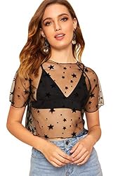star mesh top