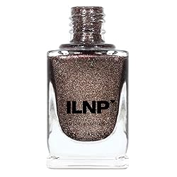 brown glitter nail polish