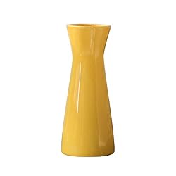 yellow vase