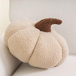 neutral pumpkin pillow