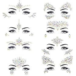 silver face gems