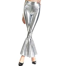 silver palazzo pants