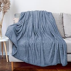 blue fleece blanket