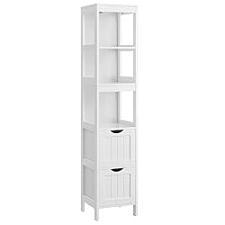 bathroom tower cabinet
