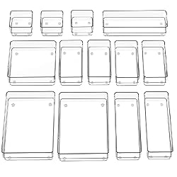 acrylic drawer organizers