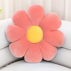 pink flower pillow