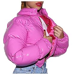 puffer jacket pink