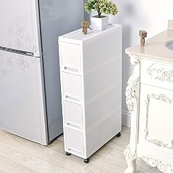 slim storage cart