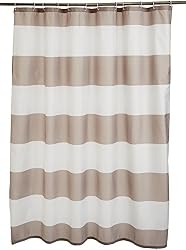 light blue shower curtain